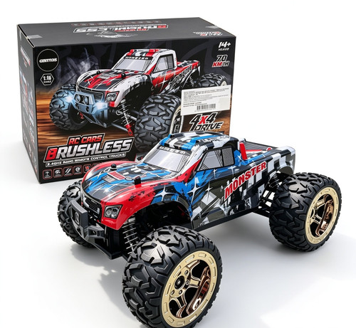 Scale 4wd brushless rc - 1:16,
