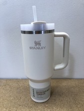 Stanley Quencher Tumbler 1.2L Stainless Steel Insulated Travel Cup - Cream Tonal