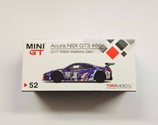 MINI GT 1/64 ACURA NSX GT3 NO.86 UNCLE SAM 2017 IMSA WATKINS GLEN MGT00052-L