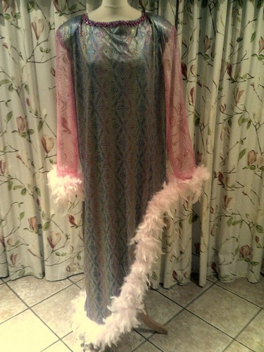 Drag queen grey multi - drag, grey/multi