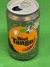 Vintage Diet Tango Drink Can Dated 1993 Uk 330ml Collectable Rare