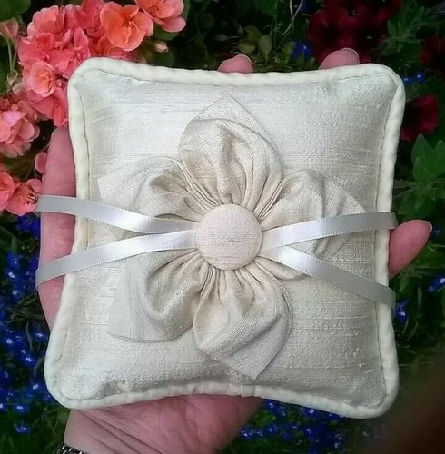 Handmade wedding ring bearer - handmade,wedding,