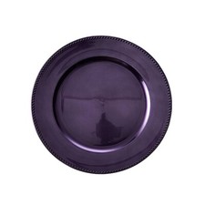 6 pcs 13" Beaded Round CHARGER