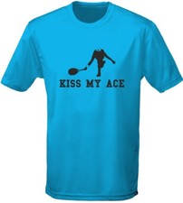 Kiss My Ace Tennis Mens T-Shirt 10 Colours (S-3XL) by swagwear
