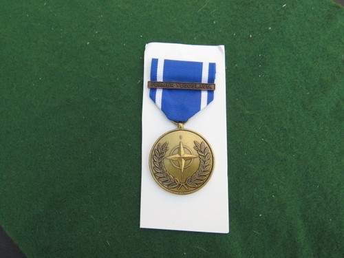 Genuine nato medal - nato, bar