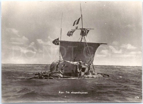 Kon tiki raft - raft, exploration