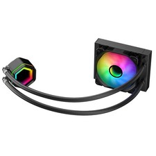 120MM AIO Cooler CPU Water Liquid Cooling Kit ARGB LED PWM Fan For Intel AMD