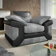 Dino Black & Grey Large Corner