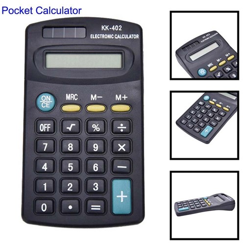 Small pocket calculator - calculator, 8