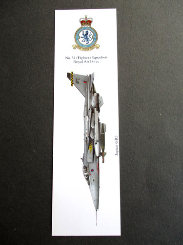 Raf bookmark jaguar - raf,