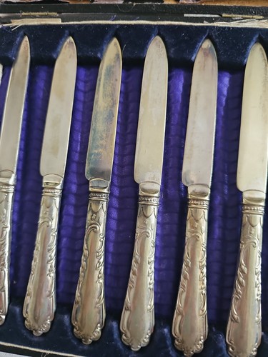 Set vintage fruit cutery - vintage,