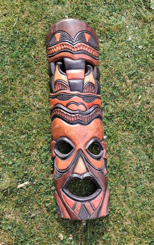 African tribal wood hand - wood,