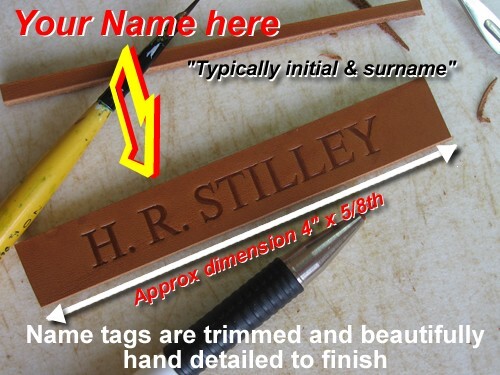 New wwii leather personalised - leather,