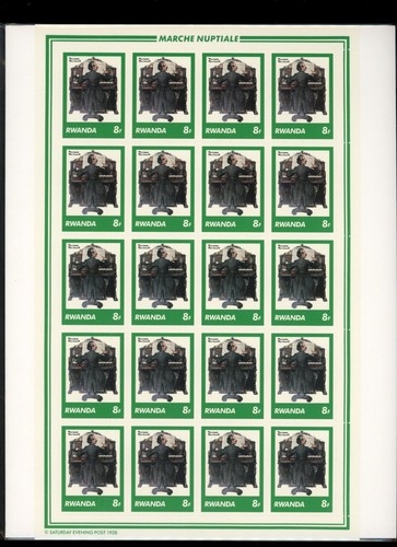 1981 norman rockwell rwanda - 1981,