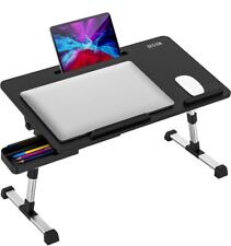 LT06 Pro Adjustable Foldable Laptop Table Large Size Portable Standing Bed Desk