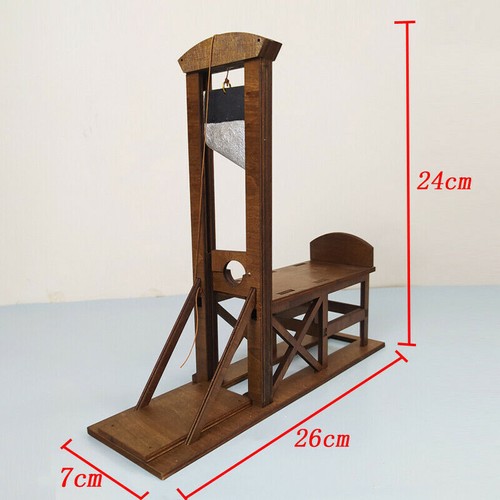 French louis wood guillotine - louis,