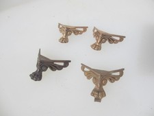 Vintage Bronze Clock Feet