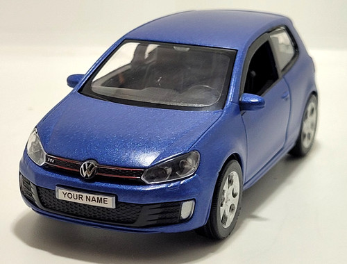 Volkswagen golf gti blue - volkswagen,