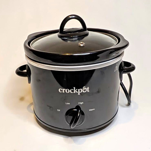 Crock pot black - 1.8l, slow
