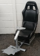 Playseat Evolution Gaming Chair Racing Sim Rig Black Leather **FREE POSTAGE**