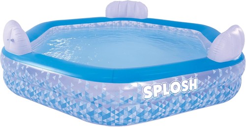Large pool inflatable with - pool,