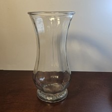 Clear Glass 'Garden Rose' Vase