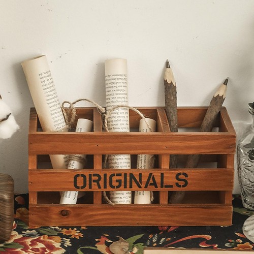 Large wooden caddy for - large,