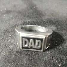 Dad Ring-Tungsten/Stainless