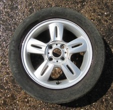 Genuine MINI 15" 5 Star Rocket R93 Alloy Wheel for R50 R52 R53 R56 - 6763295 #IL