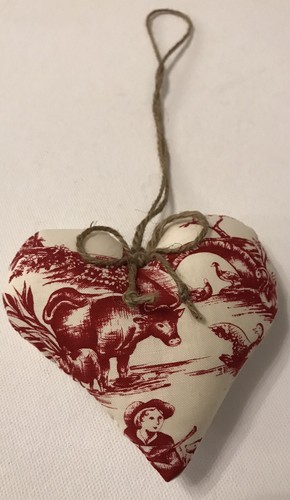 Vintage heart door - heart, hanger