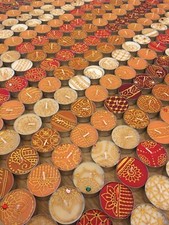160 Individually Packed Henna Tea light Candles