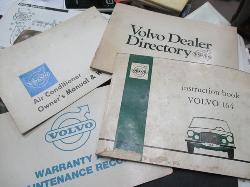 Volvo 164 factory booklets - 164,