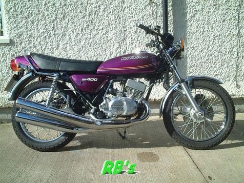 Kawasaki kh400 triple decal - kh400, a4