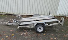 Erde Motorcycle Trailer For 2 Bikes Just Been Serviced New Tyres / Lights 350KG