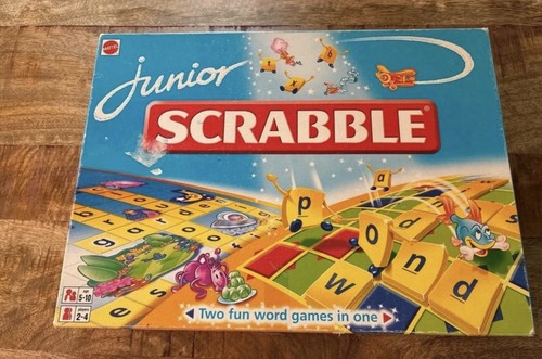 Mattel junior scrabble - junior, two