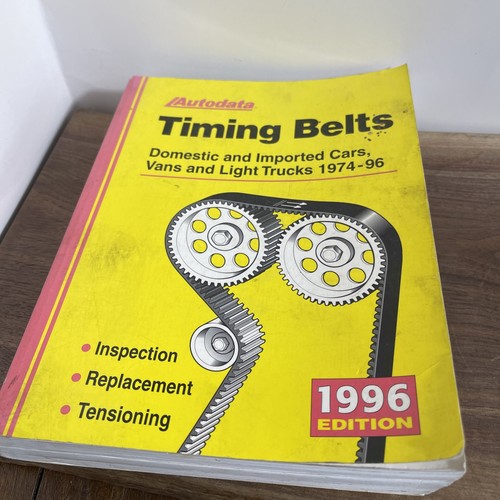 Autodata manual timing belts - manual,