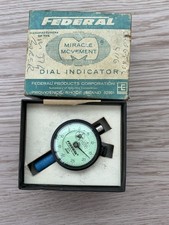 Federal Products Corp dial indicator.  reading to 0.0005 "inch.