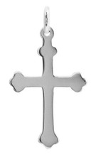 Men's Solid Silver Cross