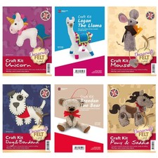 Felt craft kits, Jomil. Easy
