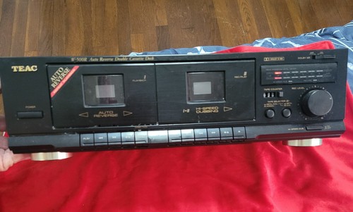 Teac 500r auto reverse - teac, w-500r