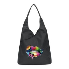 Mouth Women Underarm Bag Tote Bag Shoulder Handbag Purse Clutch Shopping Bag