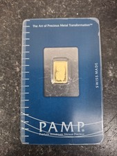 PAMP Suisse Lady Fortuna Pure Gold Bar 1g 999.9
