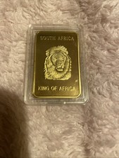 Gold Plated 1 Oz Gold Bar