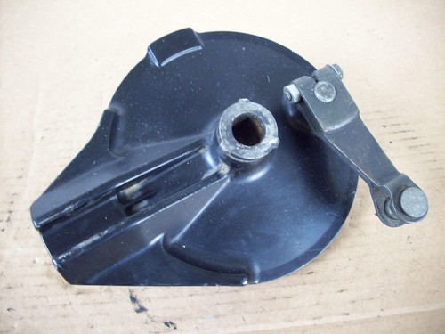 Brake anchor plate - , rear