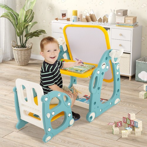 Costway kids art easel - costway,