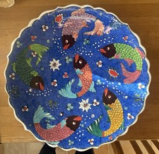 Large Glazed Plate Kutahya