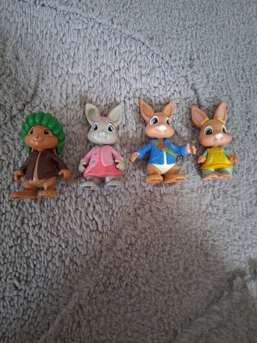 Peter rabbit figures poseable - peter,