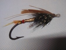 Vintage gut eyed salmon fly -