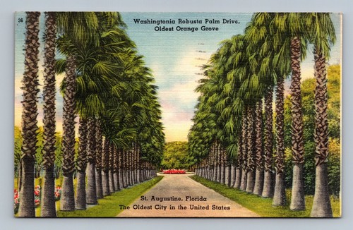 Vintage linen postcard - vintage,