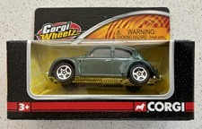 Corgi Wheelz - Classic VW Beetle - Green - TY93208 2006 -NEW Diecast FTB
